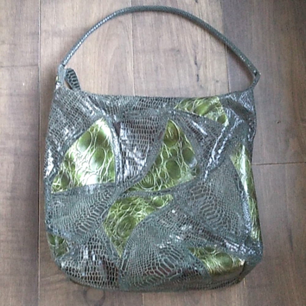 Carlos Falci X Target Large Patchwork Shoulder Ba… - image 1